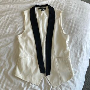 Forever 21 tuxedo vest size M